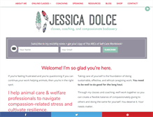 Tablet Screenshot of jessicadolce.com